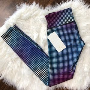 Lululemon Cosmic Dot Wunder Under Tights